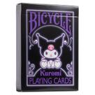 Cartas de baralho: Bicicleta Kuromi Sanrio, 1 Deck, Preto, Rosa, Roxo