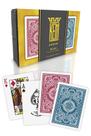 Cartas de baralho KEM Arrow Red and Blue Poker Size 2 Decks Cartas de baralho KEM Arrow Red and Blue Poker Size 2 Decks