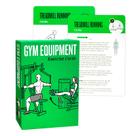 Cartas de Entrenamiento ELAORY Equipo de Gimnasio 62 Ejercicios para Mujeres y Hombres