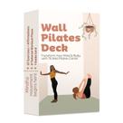 Cartas de Pilates na Parede Raptor Studio Kit com 76 Exercícios para Casa