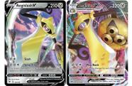 Cartas Pokémon Aegislash VMAX (127/185) e Aegislash V (126/185) - Conjunto Cartas Pokémon Aegislash VMAX (127/185) e Aegislash V (126/185) - Conjunto