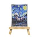 Cartas Pokémon Do Museu Van Gogh, Pikachu Raro, Mew, Charizard, Eevee, Presente Clássico De Jogo De