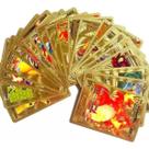 Cartas pokemon folha de ouro