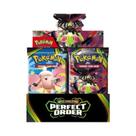 Cartas Pokémon Scarlet Violet Booster 360 Peças Mega Evolução Chaos Rising PHANTASMAL FLAMES Em