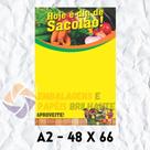 Cartaz de Oferta : sacolão 48 x 66 (A2) - 100 Unidades - Embalagens e Papéis Brilhante