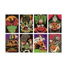 Cartaz Decorativo Halloween Disney Mickey 8 unidades Cartaz Decorativo Halloween Disney Mickey 8 unidades