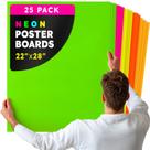 Cartaz Hygloss Large 22x28 cm - 25 cores neon variadas