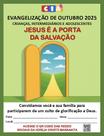 Cartaz Informativo para Evento: Evangelização de Crianças, Intermediários e Adolescentes - Março 2025 - 5 Unidades