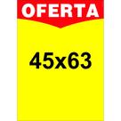 Cartaz Oferta Placa de Preço Grande Supermercado 45x63 cm 100 und