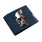 Carteira Anime Characters Slim Bifold Canvas 12x9,5x1cm