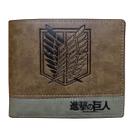 Carteira Anime Characters Slim Bifold Carteira 12x10cm PU