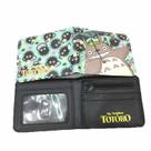 Carteira Anime Characters Slim Bifold em couro PU 11,5x9 cm