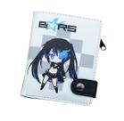 Carteira Anime Detective Conan Leather Bifold para crianças