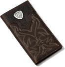 Carteira Ariat Rodeo para homens com Silver Shield Concho Carteira Ariat Rodeo para homens com Silver Shield Concho