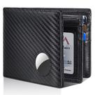 Carteira Artpaxy Bifold em couro com bloqueio RFID com suporte AirTag