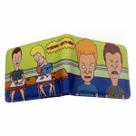 Carteira Beavis Butt Heads Anime Characters Slim BiFold PU