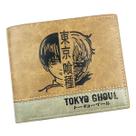Carteira, bolsa de moedas, couro, duas dobras, Tokyo Ghouls, anime, unissex
