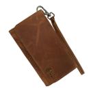 Carteira bolsa feminina couro bovino parafinado porta celular elegante moderna