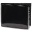 Carteira Bosca Old Leather Bifold com Janela para ID Preta
