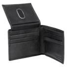 Carteira Buxton Dakota Black Genuine Leather Billfold