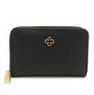 Carteira Capodarte Feminina Preto Soft Safiano 493849