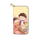 Carteira Chibis Marukos chans Anime Characters Slim BiFold