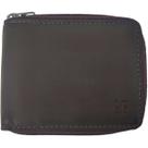 Carteira com Zíper Masculina de Couro Marrom Porta Cartão Veneza Briolly Documentos Carteira com Zíper Masculina de Couro Marrom Porta Cartão Veneza Briolly Documentos