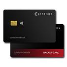 Carteira Cripto Cryptnox - Kit com 2 unidades, biométrica, NFC e armazenamento frio