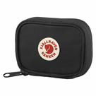 Carteira de cartão Fjällräven Kanken para homens e mulheres preta
