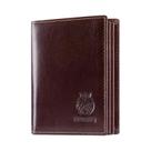 Carteira De Couro Genuíno Bifold Com Bloqueio RFID De Grande Capacidade Para Homens Com Janela Para