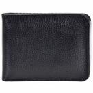 Carteira de Couro Porta Cnh Cpf Moedas Slim Preto