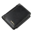 Carteira De Couro Pu Bolso Zíper Cartões Moedas Masculina