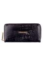 Carteira de couro whisky Bonny Feminino Whisky Croco
