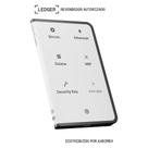 Carteira de Criptomoedas Ledger Stax Grafite com Tela Touch E-Ink