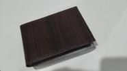 Carteira de material sintético Marron