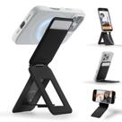 Carteira de tripé para celular MOFT MOVAS Vegan Leather Jet Black