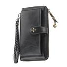 CARTEIRA FEMININA BAELLERY PU MULTIFUNCIONAL PORTA CARTÕES - preto
