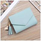 Carteira Feminina Com Franjas/Bolsa Porta-Cartões/Bolsa De Mão/Porta-Cartões CORES:VERDE CLARO