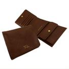 Carteira Feminina Compacta Couro RFID Blocking 18-R Raffai Couros