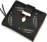 Carteira Feminina Pequena Porta Cartão E Moedas Com Zíper Mini Carteirinha De Mão Compacta Para Bolsa Pequena Viagem Casual Couro PU Espaçosa Carteira Feminina Pequena Porta Cartão E Moedas Com Zíper Mini Carteirinha De Mão Compacta Para Bolsa Pequena Viagem Casual Couro PU Espaçosa