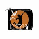 Carteira Haikyuus Anime Characters Slim Bifold PU