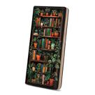 Carteira Immaturus Black Bookshelf em couro PU com bloqueio de RFID Carteira Immaturus Black Bookshelf em couro PU com bloqueio de RFID