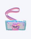 Carteira Infantil Gata Sereia Paetê Puket 050404230