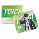 Carteira Isagis Yoichis Anime Characters Slim Bifold Blues