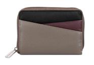 Carteira Karla Hanson Wanda Leather RFID Blocking Taupe