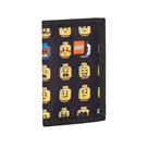 Carteira LEGO Trifold Kids unissex com janela de identificação transparente e bolsos