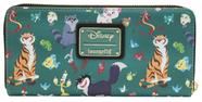 Carteira Loungefly Disney Princess Sidekicks em couro saffiano