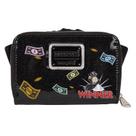Carteira Loungefly Hasbro Monopoly Money Zip Around Vegan