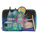 Carteira Loungefly Laika Coraline House que brilha no escuro