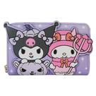 Carteira Loungefly Sanrio Kuromi e My Melody - Edição Halloween Carteira Loungefly Sanrio Kuromi e My Melody - Edição Halloween